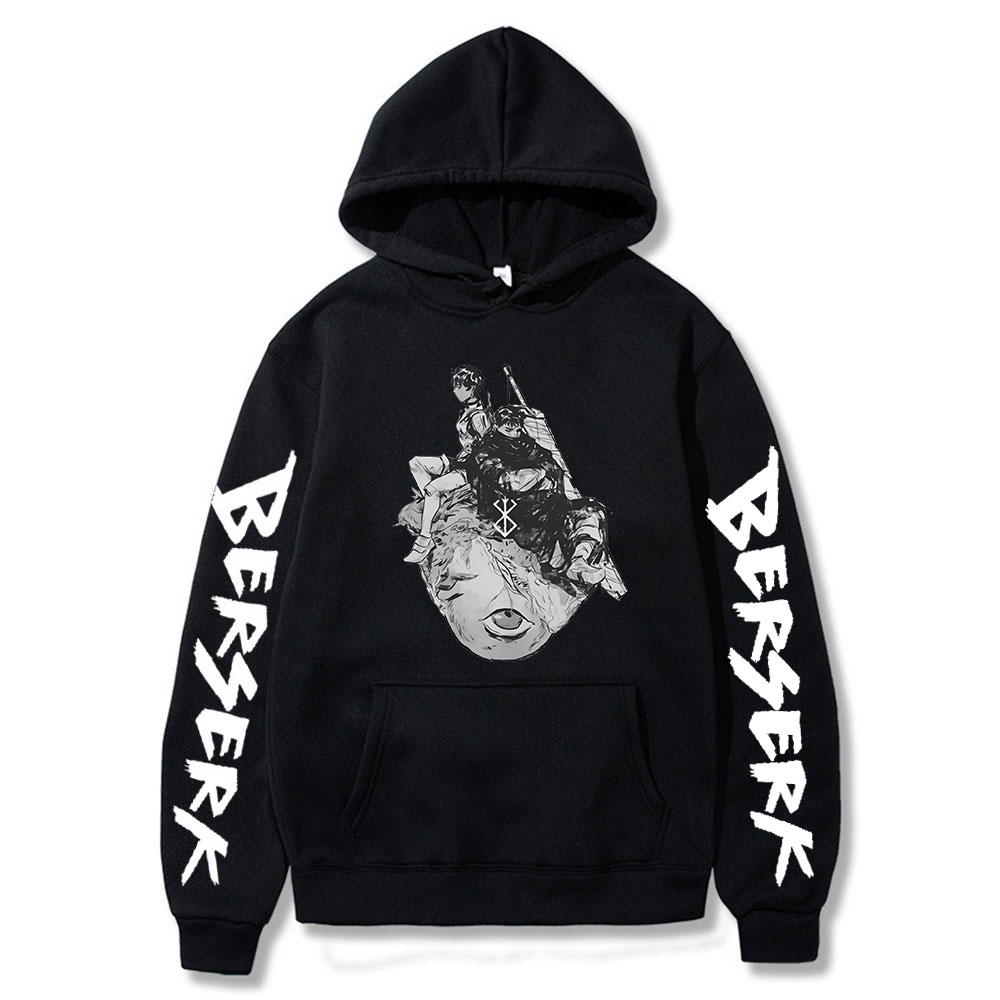 Berserk Hoodie - Graphic Hooded Sweatshirts Streetwear Style | Berserk Shop