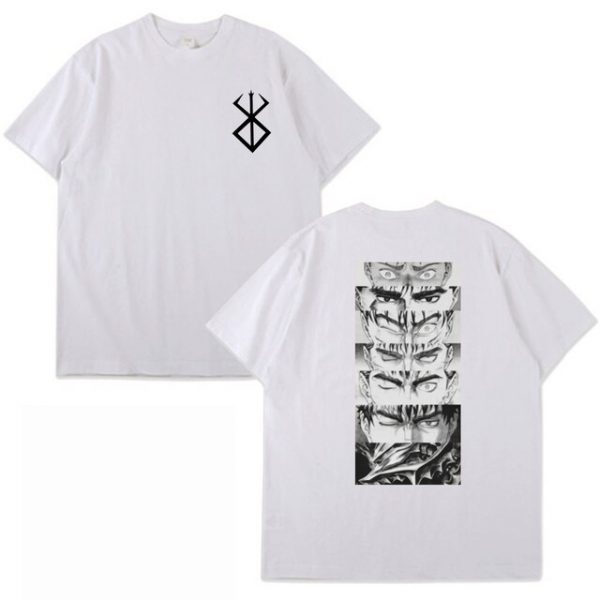 Berserk Guts T Shirt Male Kawaii Vintage Clothes Tshirt Japanese Streetwear Anime Harajuku T shirt Short 1.jpg 640x640 1 - Berserk Shop