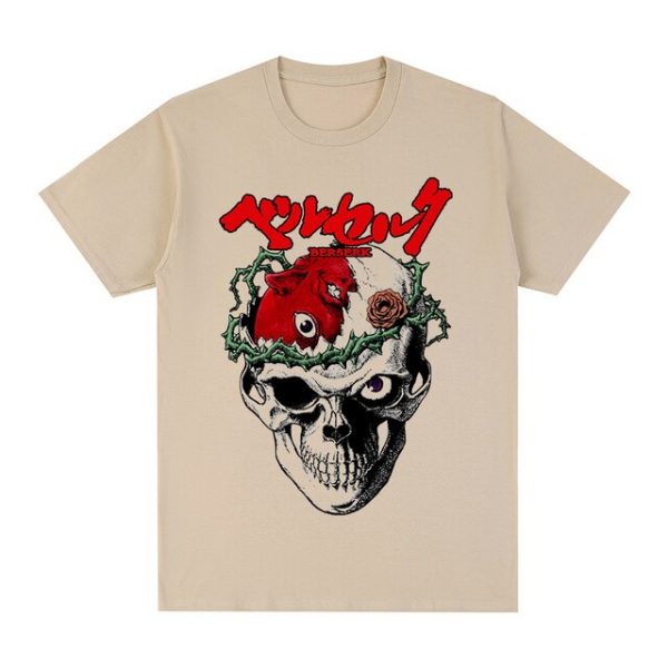 Berserk Skull T Shirt Japanese Manga T shirt Cotton Men T shirt New TEE TSHIRT Womens 2.jpg 640x640 2 - Berserk Shop