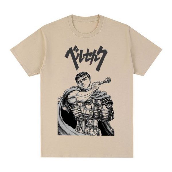 Berserk Vintage T shirt Funny Cartoon Harajuku Hip Hop Anime Cotton Men T shirt New Tee 2.jpg 640x640 2 - Berserk Shop