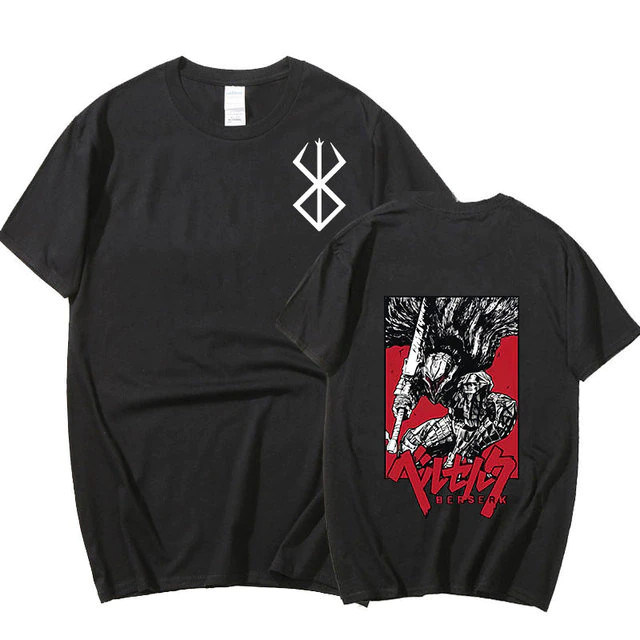 Berserk Armor Guts T-Shirt - Anime gym t-shirt – SantGrial