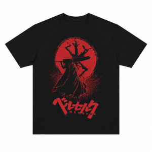 Berserk T-Shirts - Vintge Berserk Guts Manga Classic T-shirt