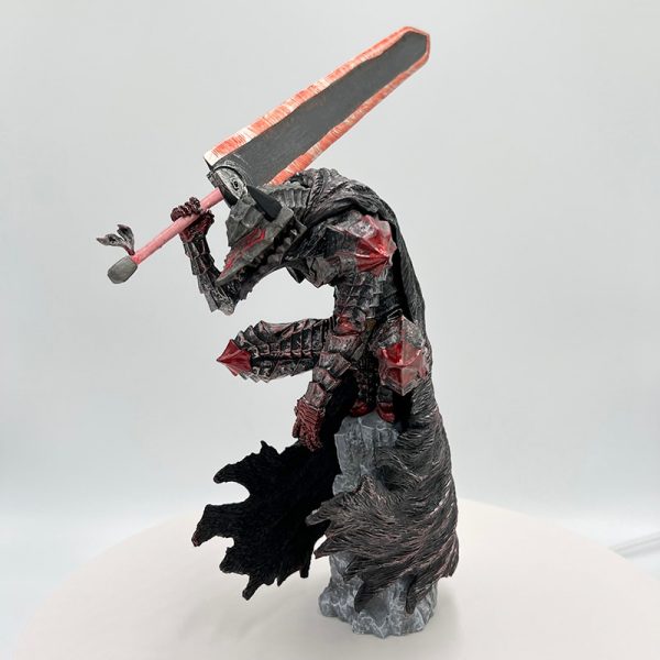 25cm Berserk Guts L Anime Figure Guts Berserker Armor Action Figure Berserk Black Swordsman Figurine Collection 1 - Berserk Shop