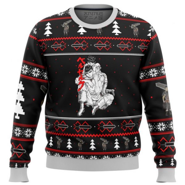 Berserk Guts and Casca Ugly Christmas Sweater1 768x768 3 - Berserk Shop