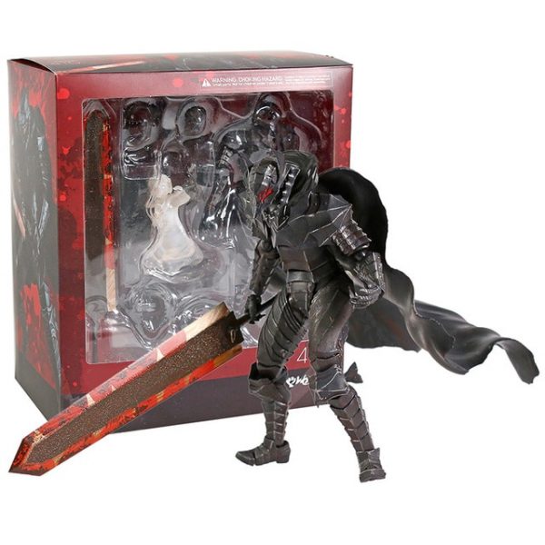 Figma 410 359 Berserk Black Swordman Action Figure Collectible Model Toy Doll Gift For - Berserk Shop
