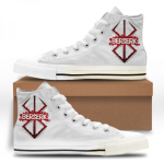 Berserk Shoes - Logo Signature High Top Converse Shoes