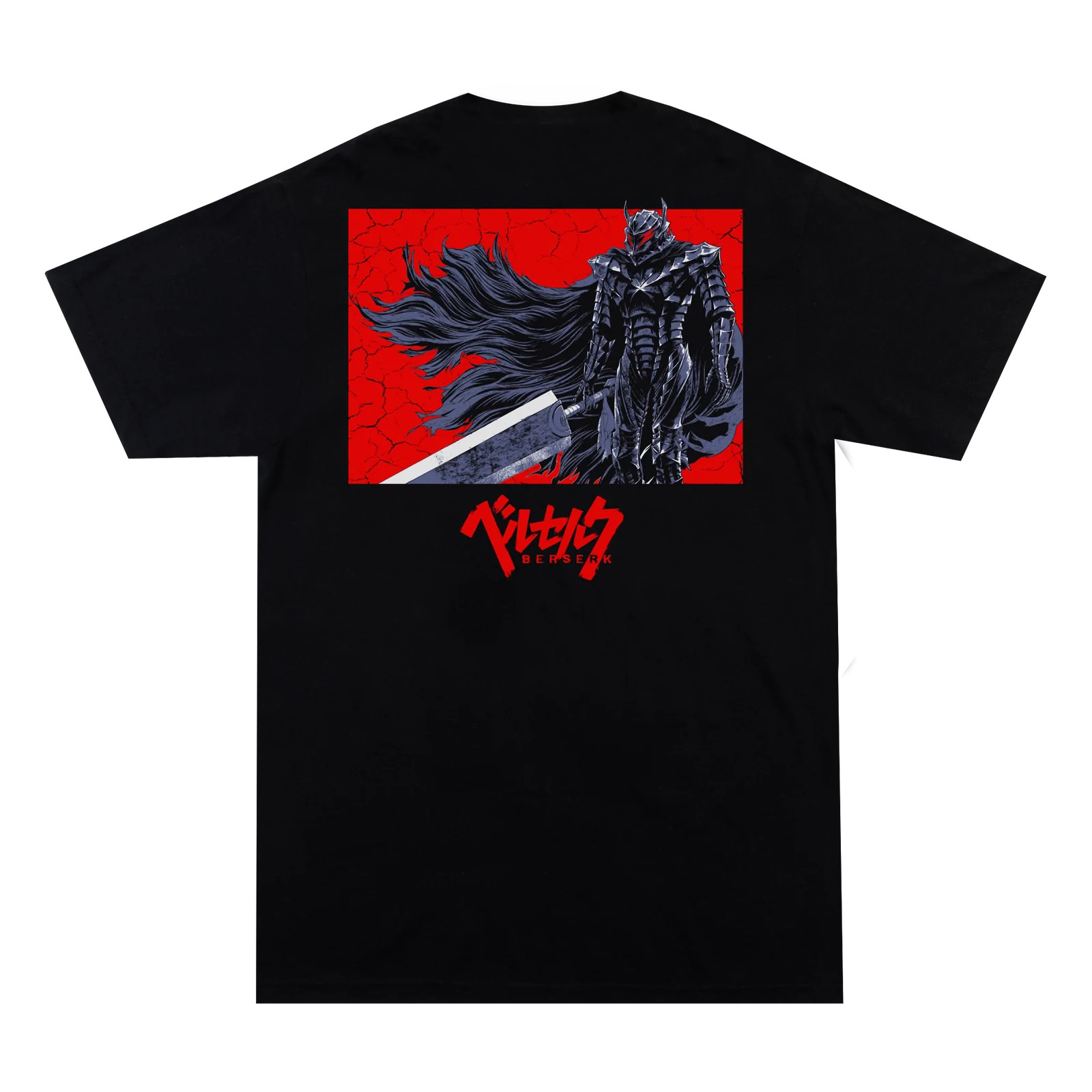 Berserk T-Shirts - Berserk Guts Bloody Japanese Manga Classic T