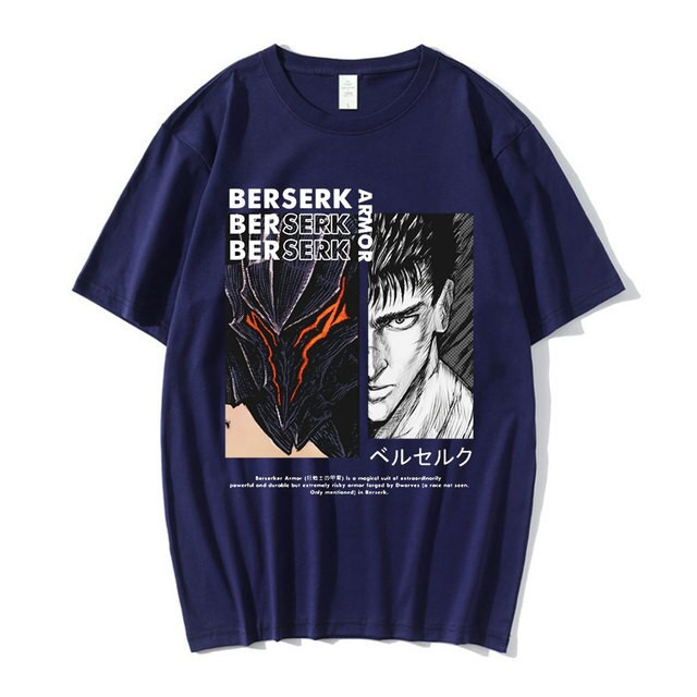 Guts Armor Anime Printed Unisex T shirt 2 - Berserk Shop