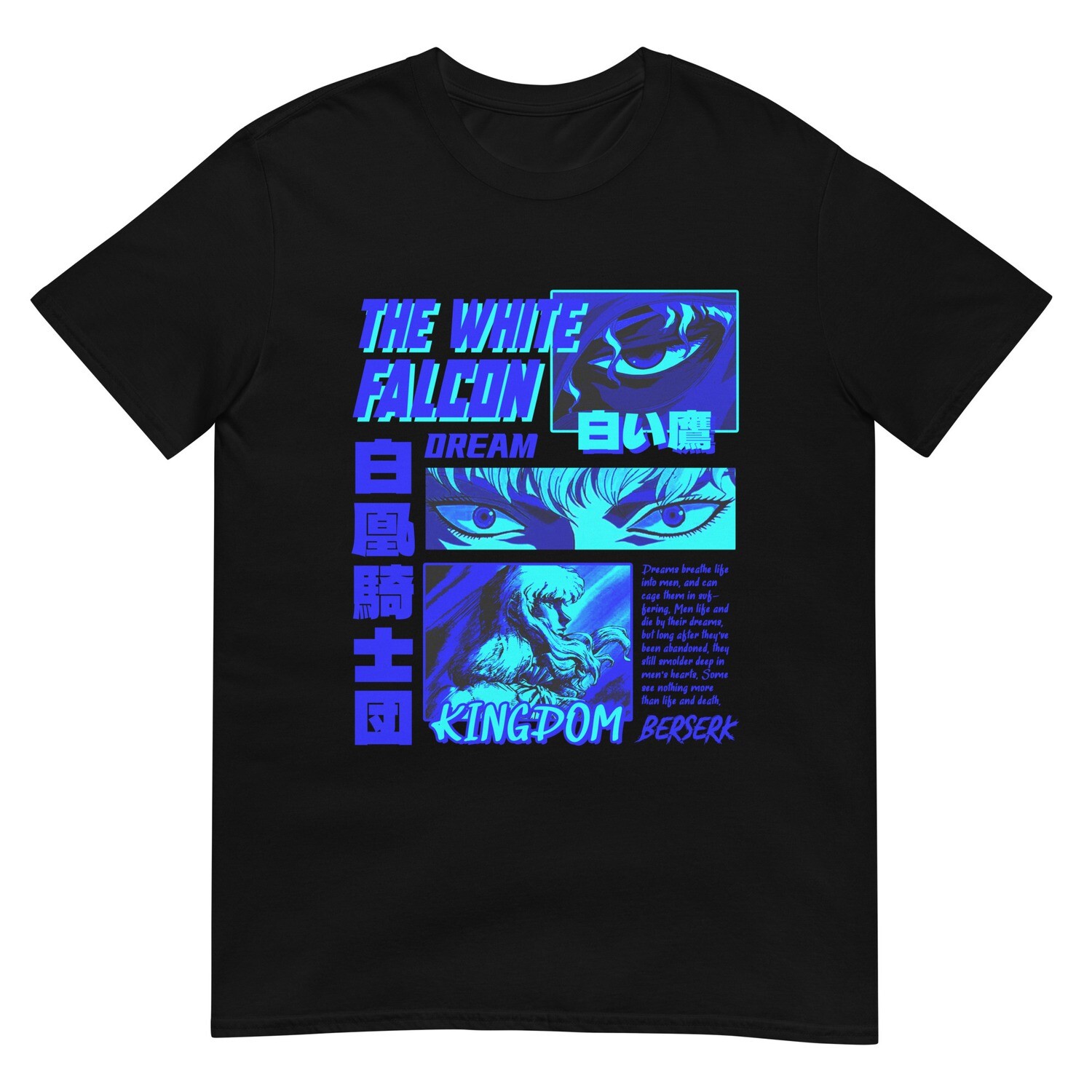 The White Falcon Printed Unisex T shirt - Berserk Shop
