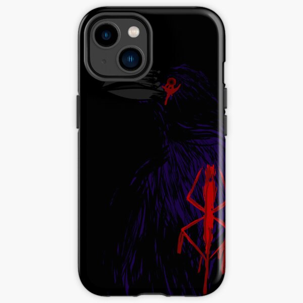 berserk crow iPhone Tough Case   product Offical berserk manga Merch