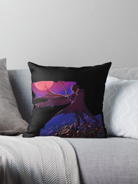 berserk of gluttony fanart Throw Pillow   product Offical berserk manga Merch