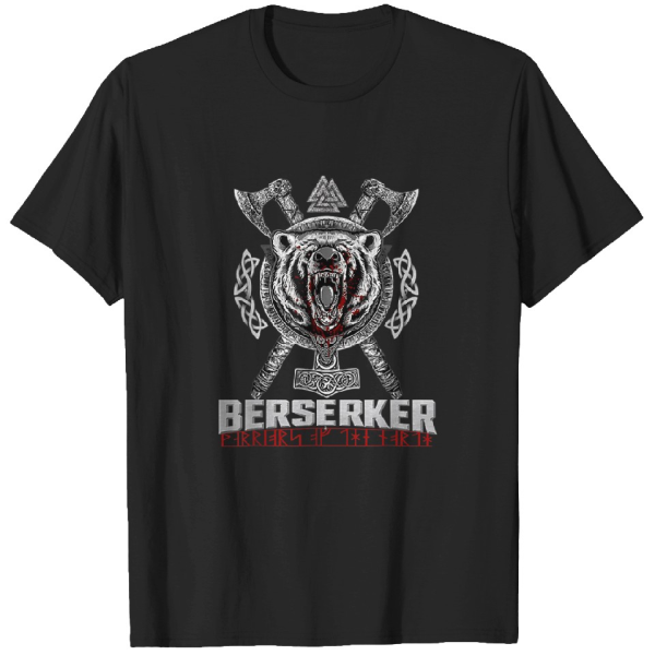 Berserker Viking Norse Pagan Bear Warrior T-Shirt