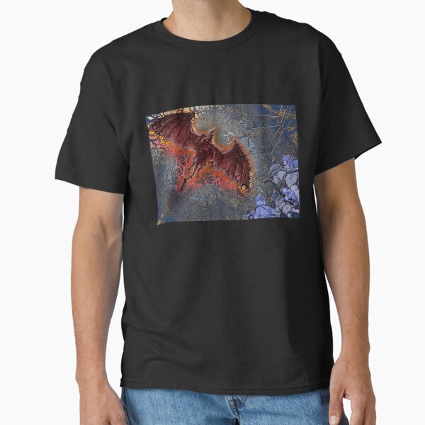 Zodd Flying Over Forest Classic T-Shirt BR2908