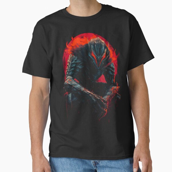 Dark Swordsman Raging Berserking Demon Classic T-Shirt RB2908