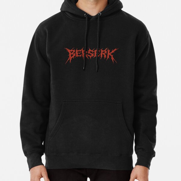 Berserk - Dark Metal Vintage Anime Pullover Hoodie RB2908