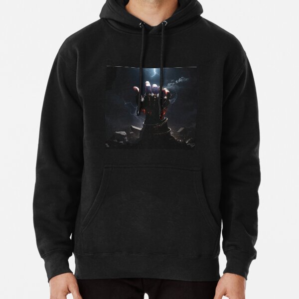 Berserk god hand colour Pullover Hoodie RB2908