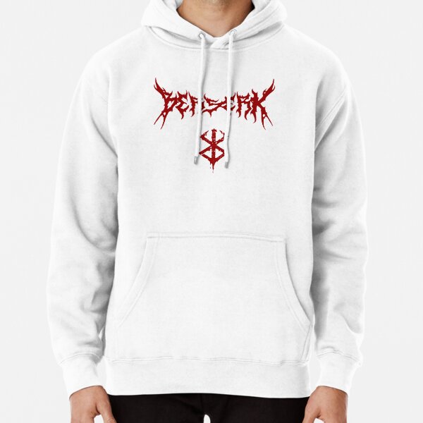 Berserk Logo – Gothic Style Pullover Hoodie RB2908