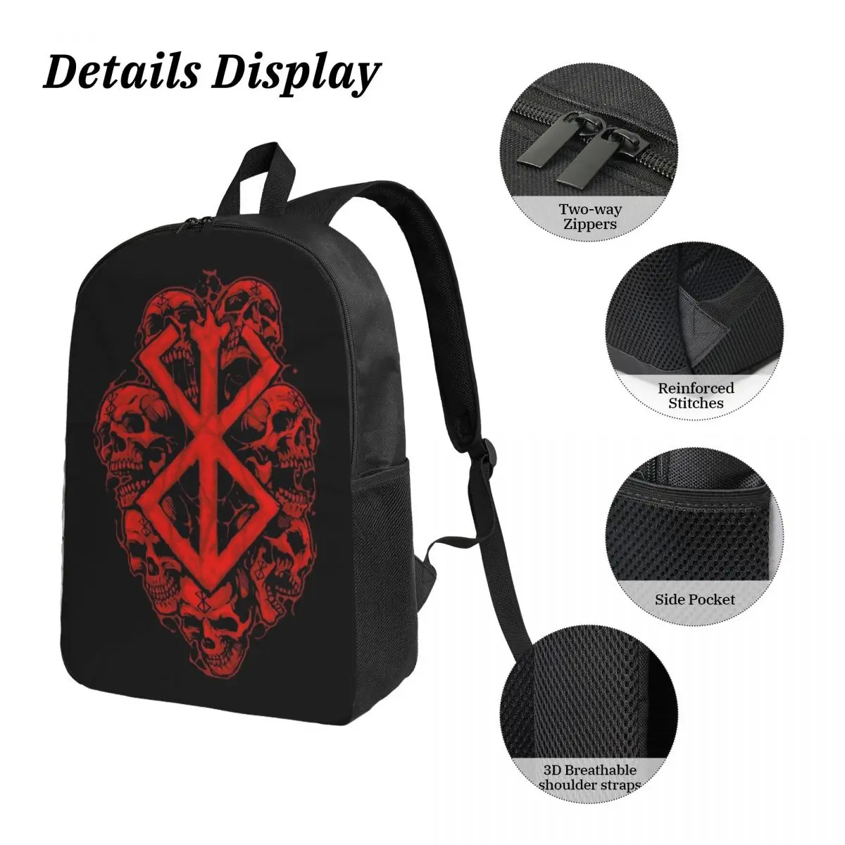 Berserk Sacrifice Mark Demon Sword PTTT3107 Backpack Set 3 - Berserk Shop Berserk Sacrifice Mark Demon Sword PTTT3107 Backpack Set - Image 3