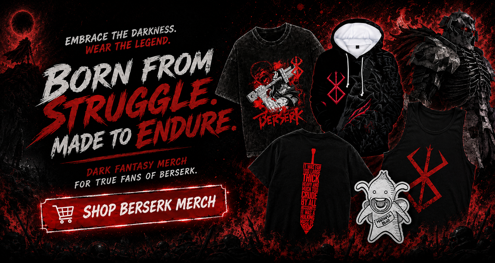 Hero banner PC - Berserk Shop